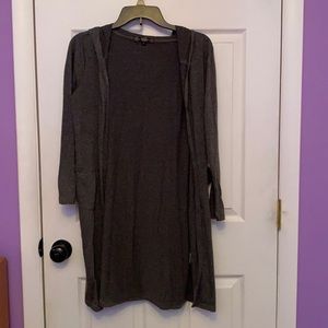 Grey cardigan